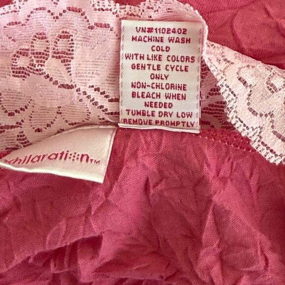 Vintage Xhilaration Womens Med Y2K Lace Trim Camisole Dainty Coquette Romantic - Picture 7 of 7